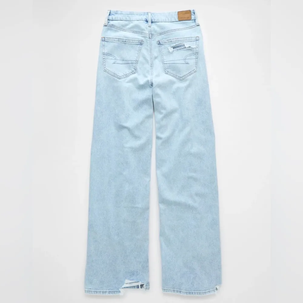 Dreamy Drape Stretch Curvy Super High-Waisted Baggy Wide Leg Jean - Image 3