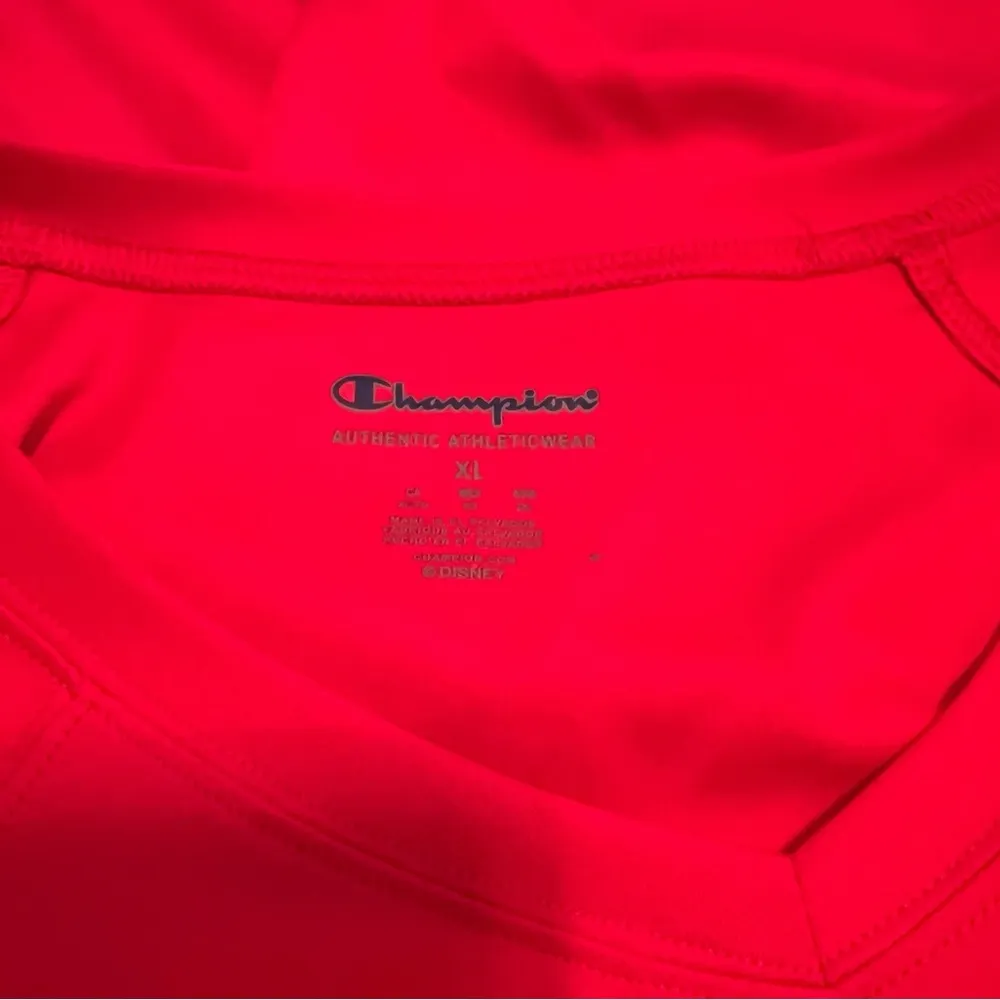 Champion RunDisney Princess 2019 Red Athletic T-Shirt - Image 4