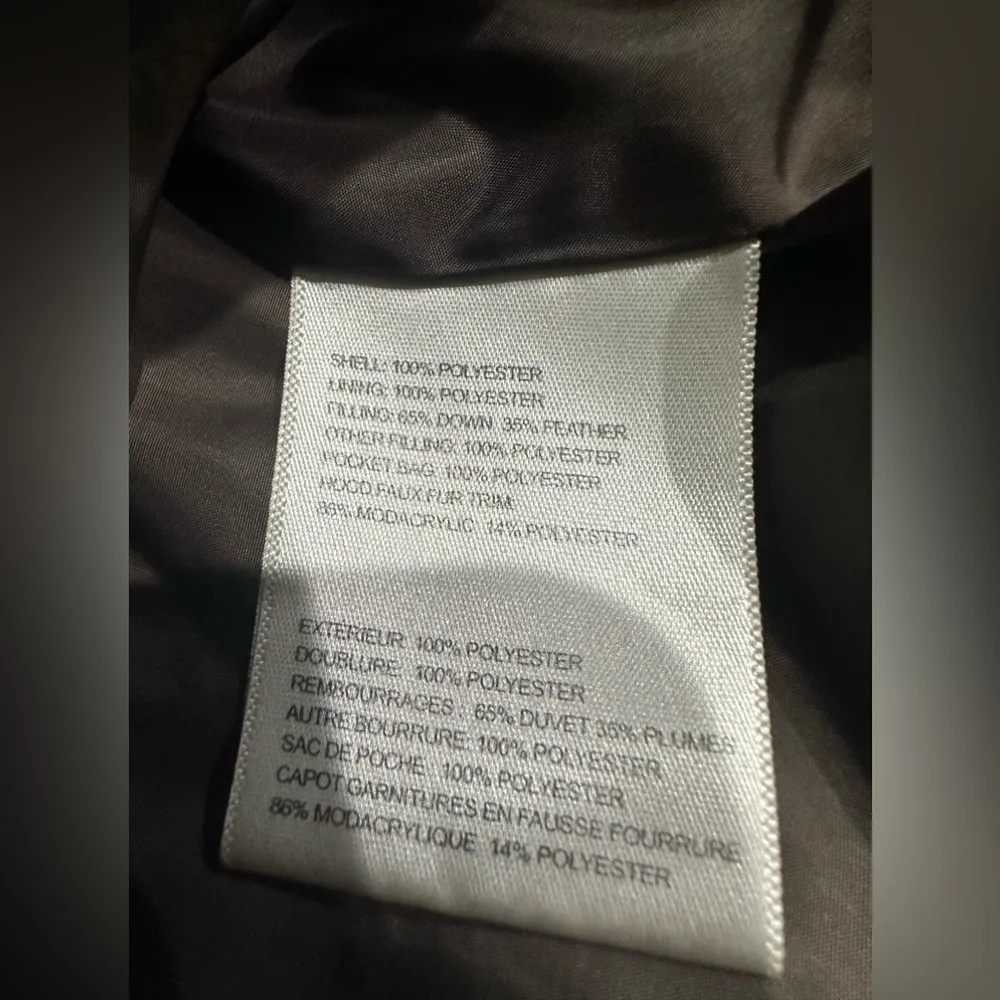 Laundry by Shelli Segal Laundry dark brown puffer jacket XL - Image 10