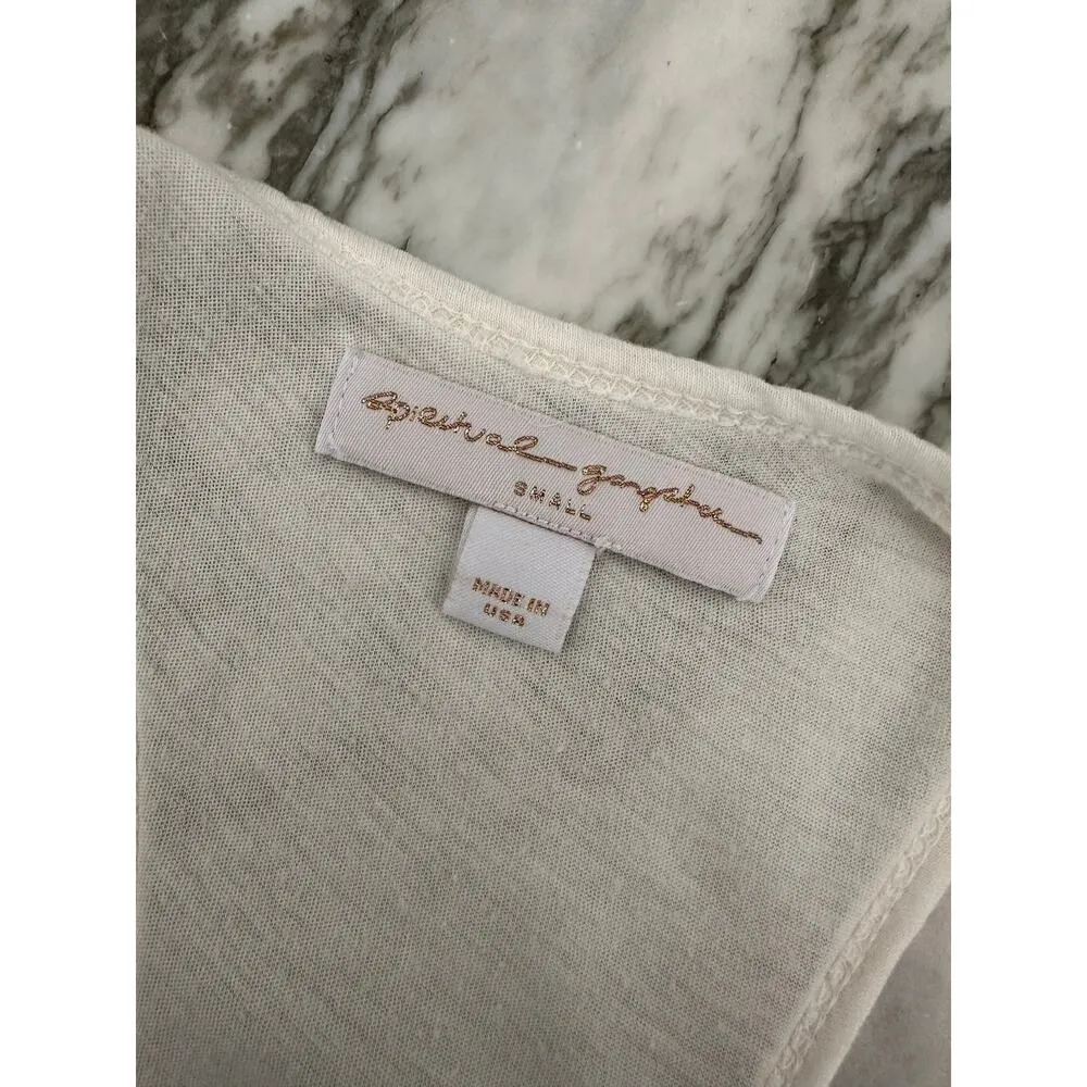 SPIRITUAL GANGSTER Free Spirit Graphic Print Muscle Tank Top Tunic Size Small - Image 3