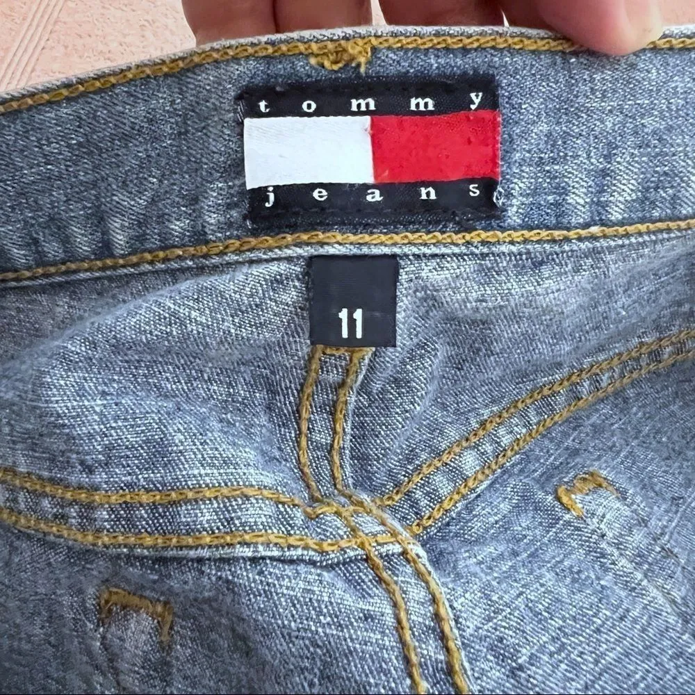 Tommy Hilfiger Y2K 90s Vintage Tomboy  Jeans Size 11 - Image 8
