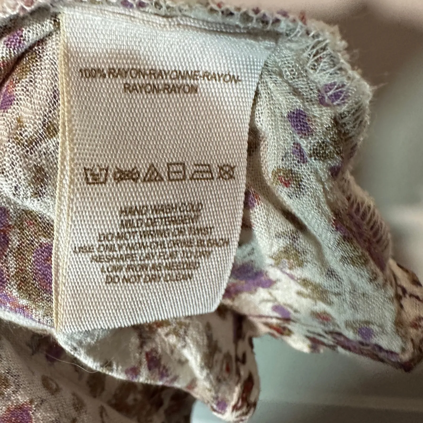 Free People‎  Wild World Flutter Sleeve Mini Dress XS Festival Boho Red Flowy - Image 7