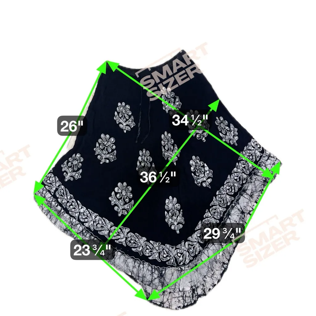 y2k whimsical Black‎ maxi pink apple skirt size small Black - Image 3