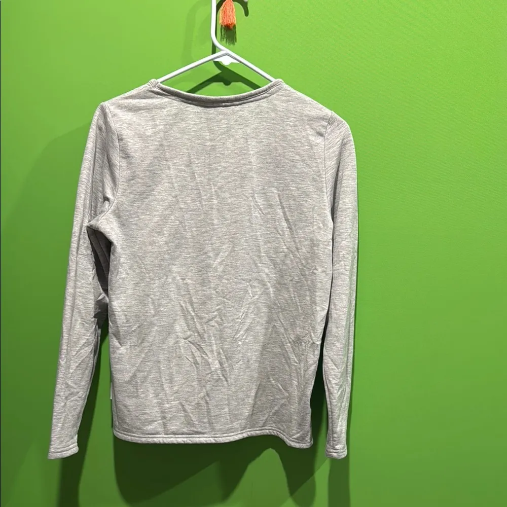 Gray Long Sleeve Top and Pants Set - Image 7