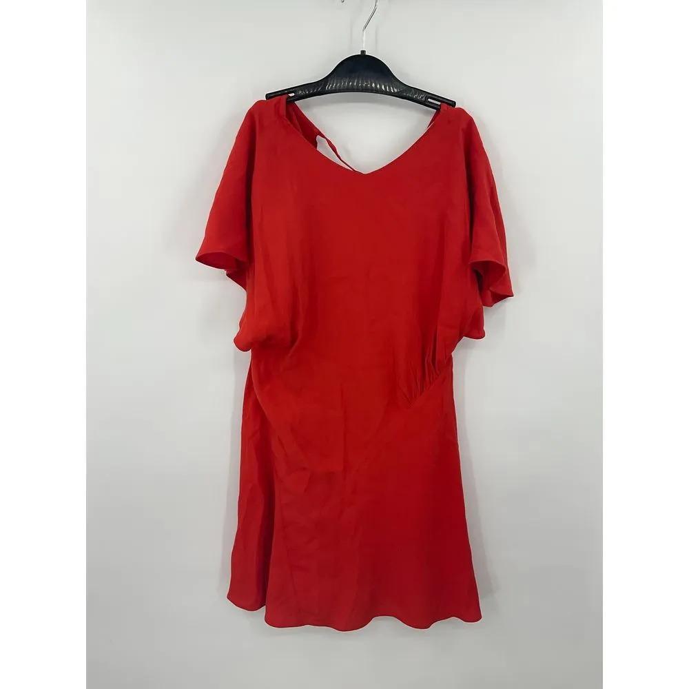 Joie Hunter Mini‎ Dress Poinciana red Size 0 NWT #1153 - Image 11