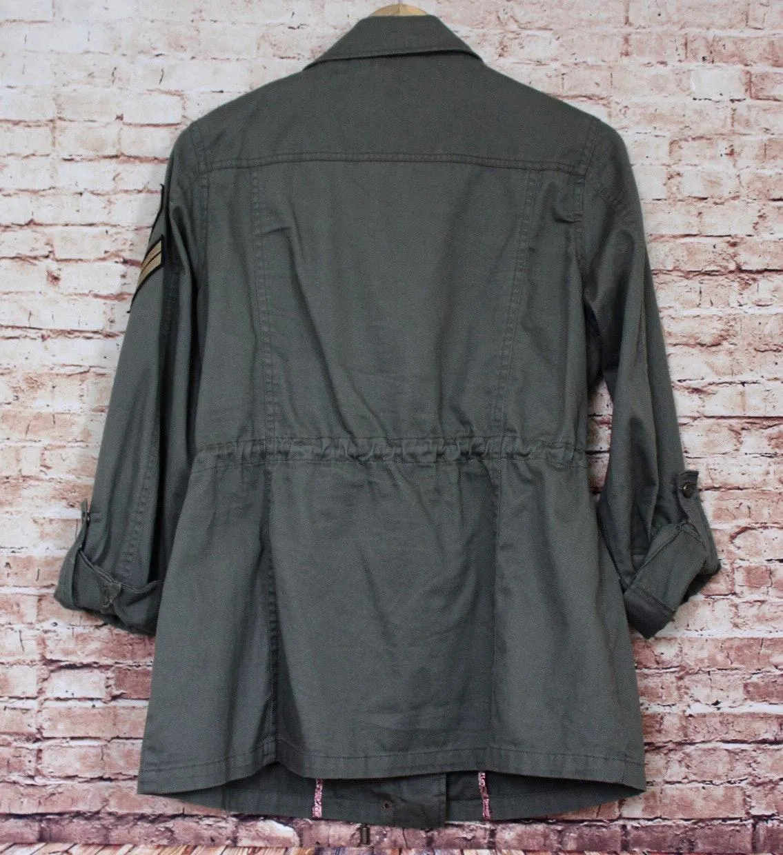 | Zip/Snap Military Jacket - Image 2