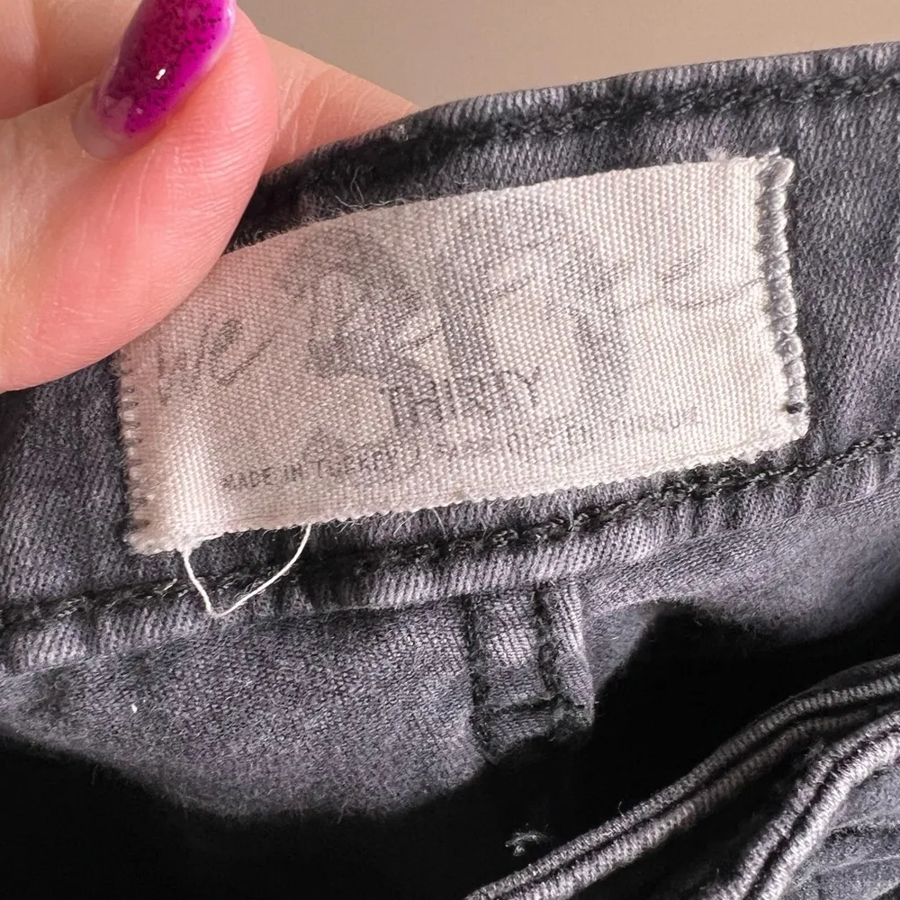 We the free button fly black jeans size 30 - Image 10