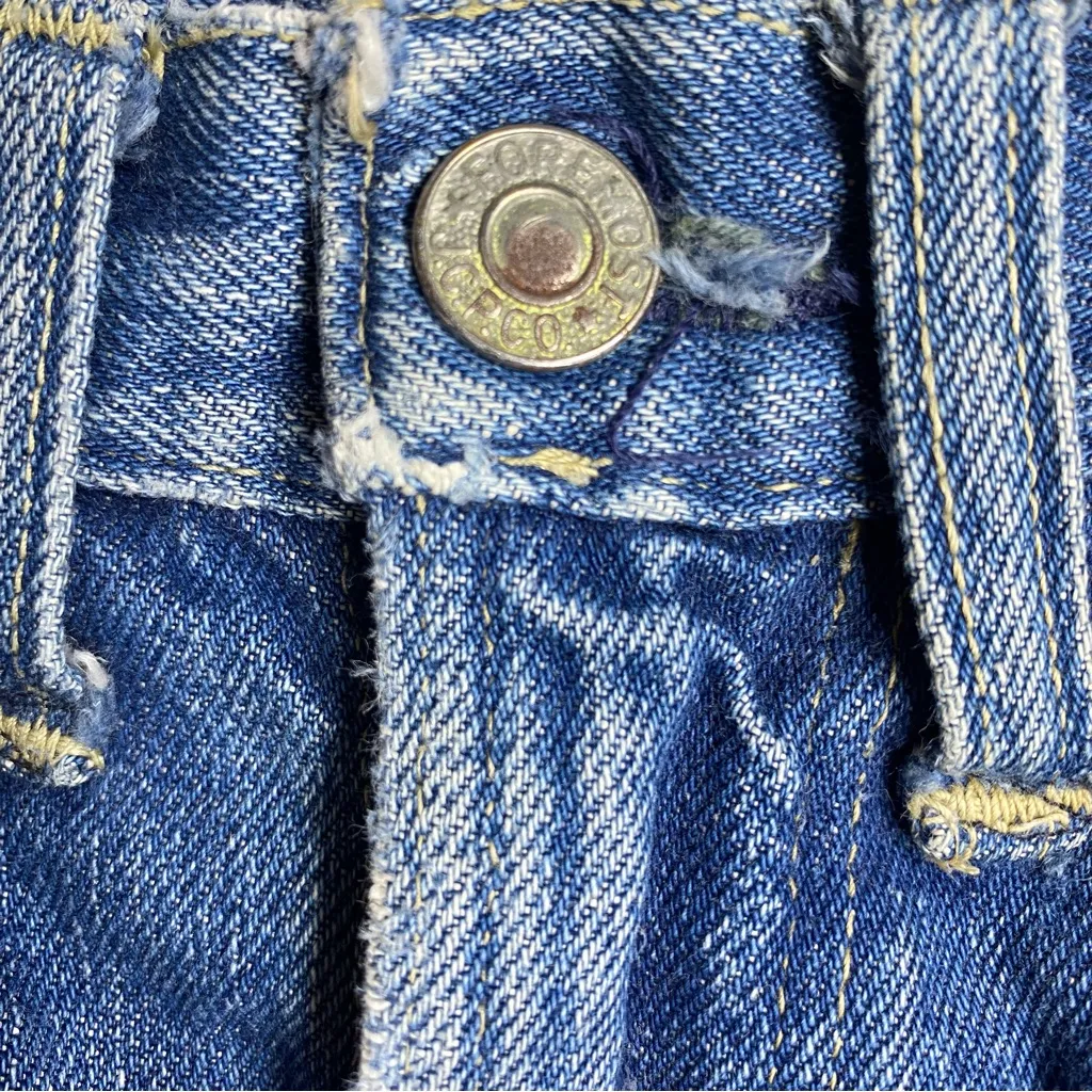 Vintage Denim Jean Shorts Size 26 - Image 4