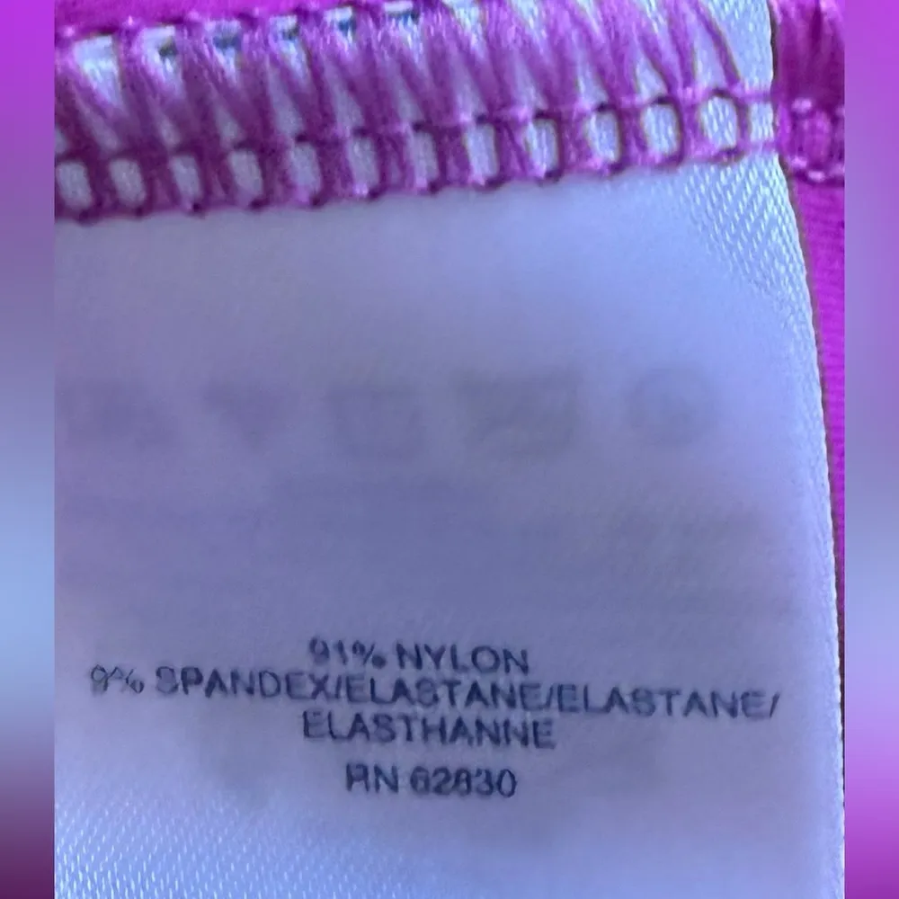 Lands' End Red Fitted Long Sleeve Blouse - Image 6