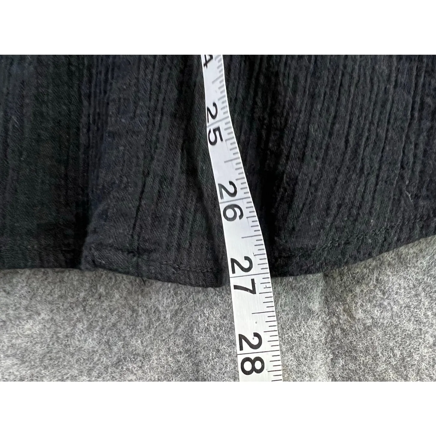 Harley Davidson Shirt Top Womens M Black Pearl Snap Button Gauzy Moto Biker - Image 11