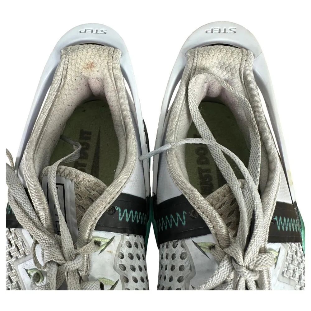 Nike DB3790-020 Metcon 6 Flyease Grey Aqua White Women's Size 6.5 - Image 7