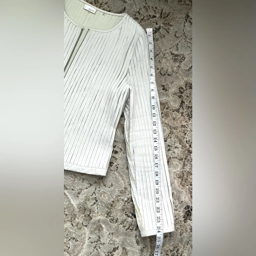 Elegant dressy genuine leather jacket🌷🌷 - Image 7