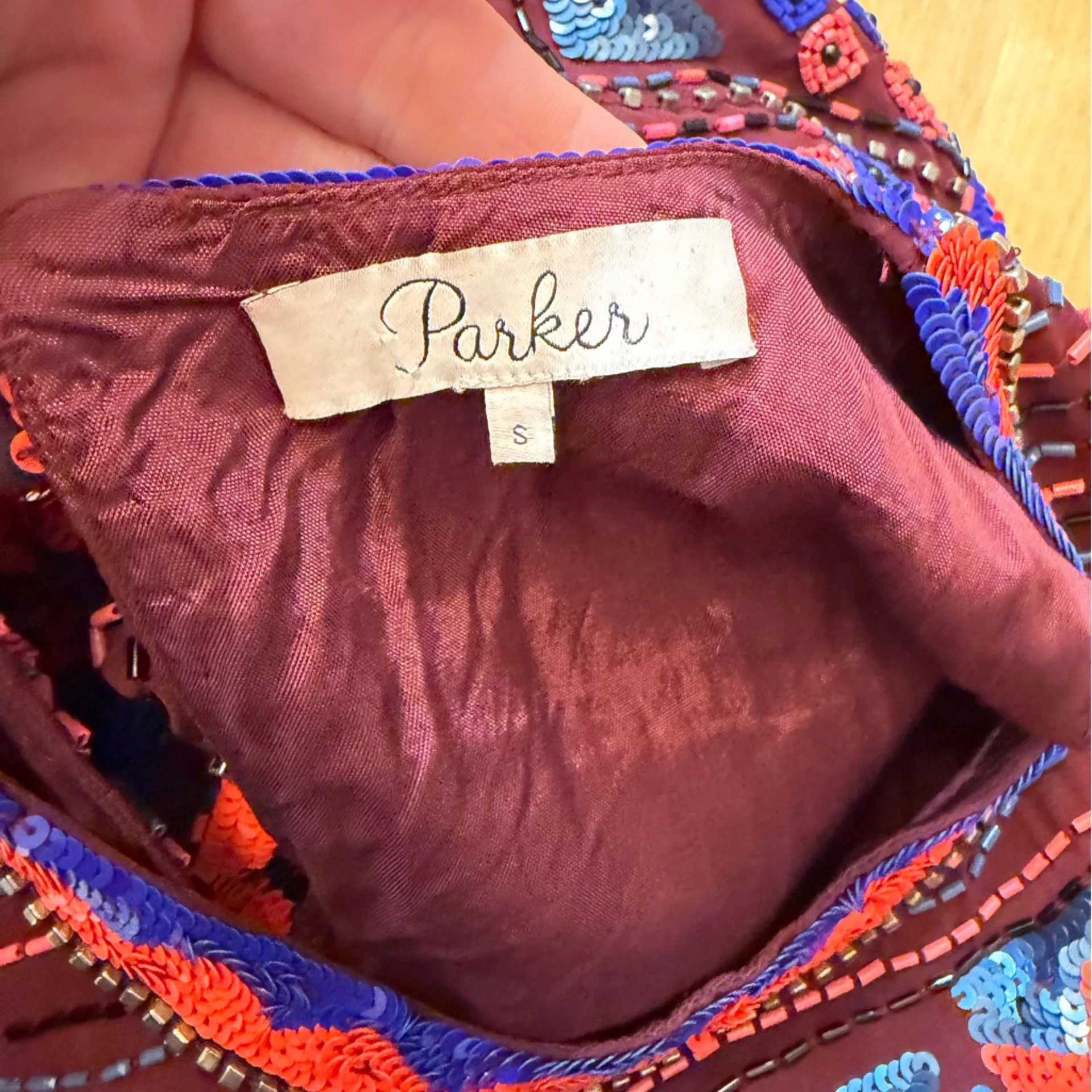 Parker Multicolor Sequin Mini Dress - Image 3