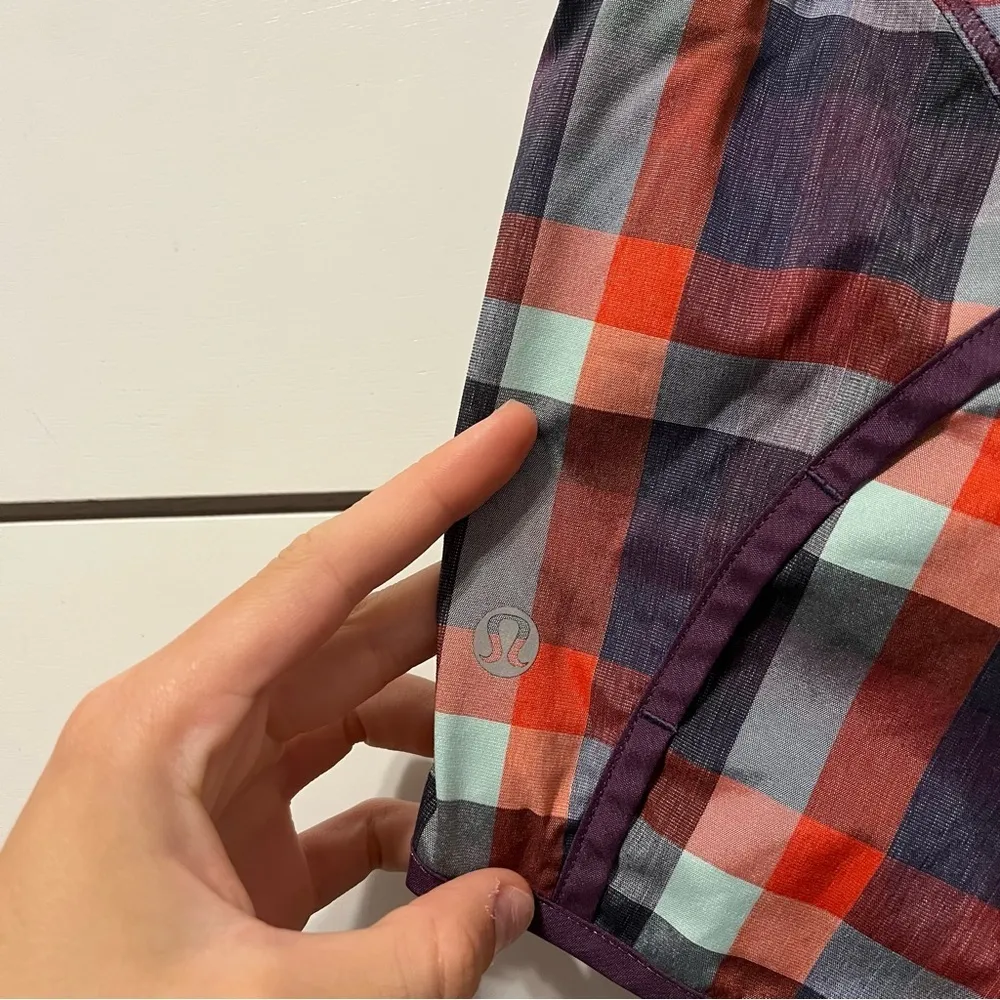 Lululemon Plaid Shorts 4” - Image 7