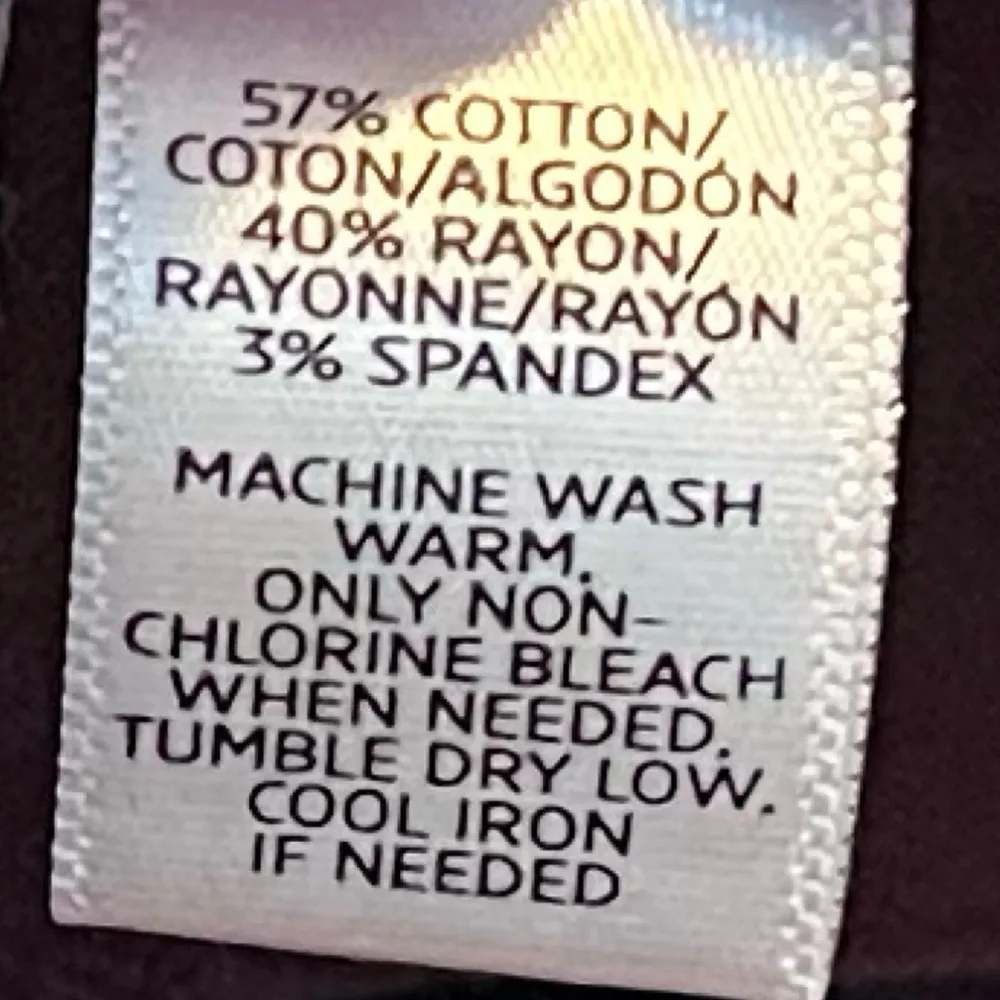 LOFT Legging Skinny Low Rise Burgundy Dark Red Low Rise Ankle Zip Pants 00 24 - Image 8