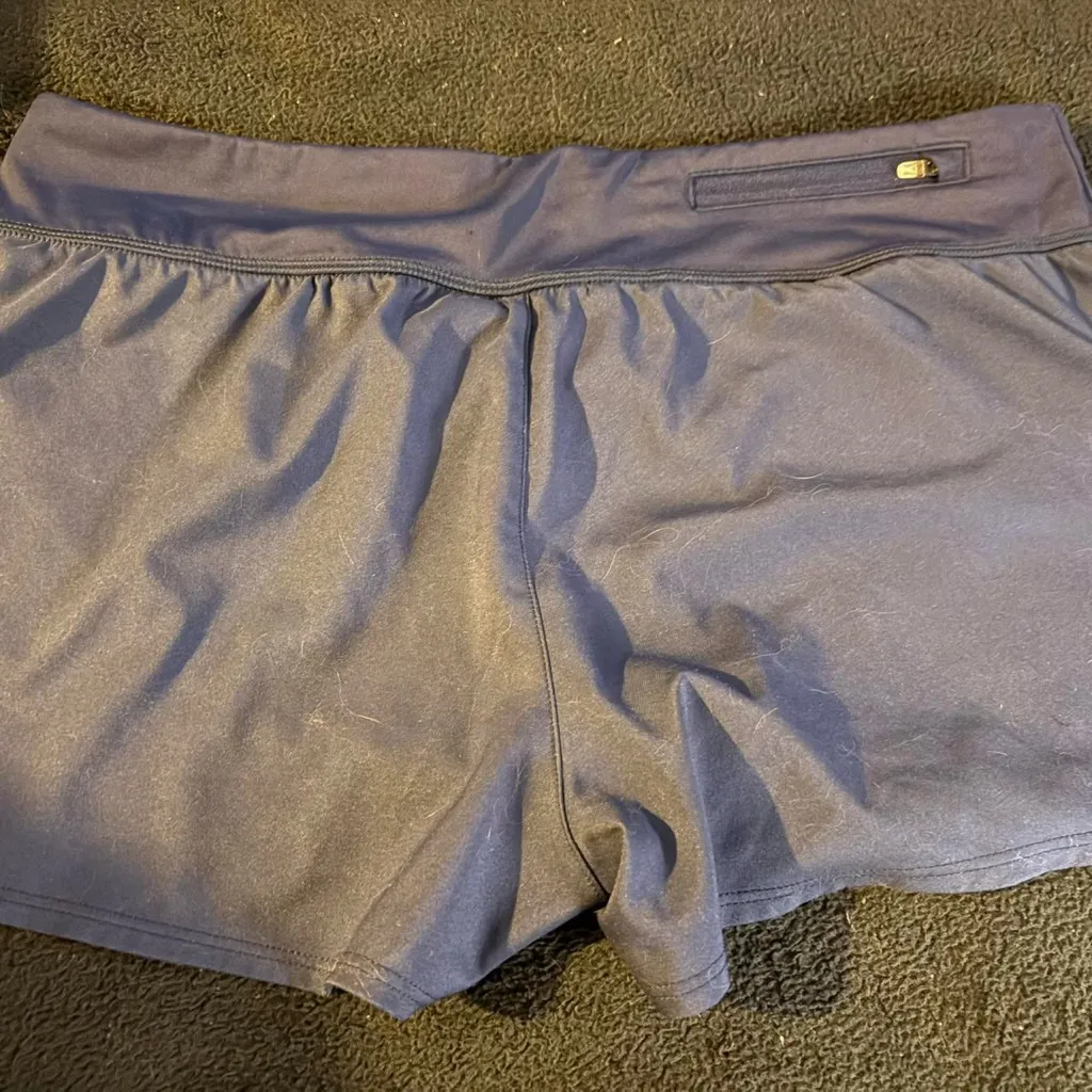 Nike Women's Athletic Shorts - Dark Blue - Image 3