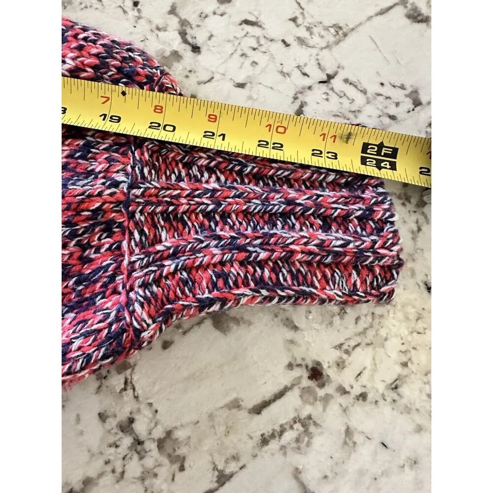 525 America Women's Multicolor Balloon Sleeve Crew Neck Pullover Sweater Large - Image 6