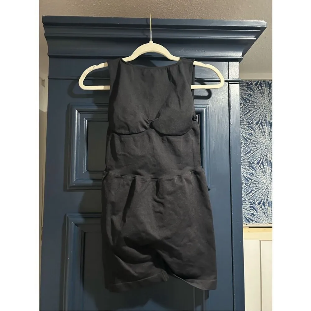 NEW Backless 1 Pc Bodysuit Butt Lift Tummy Control Jumpsuit M Black Size M - Image 3