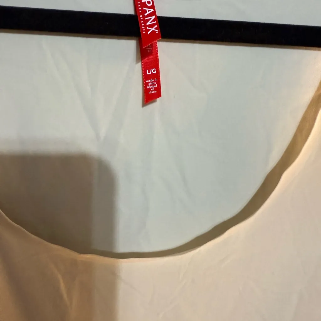 SPANX Cream Scoop Neck Top - Image 2