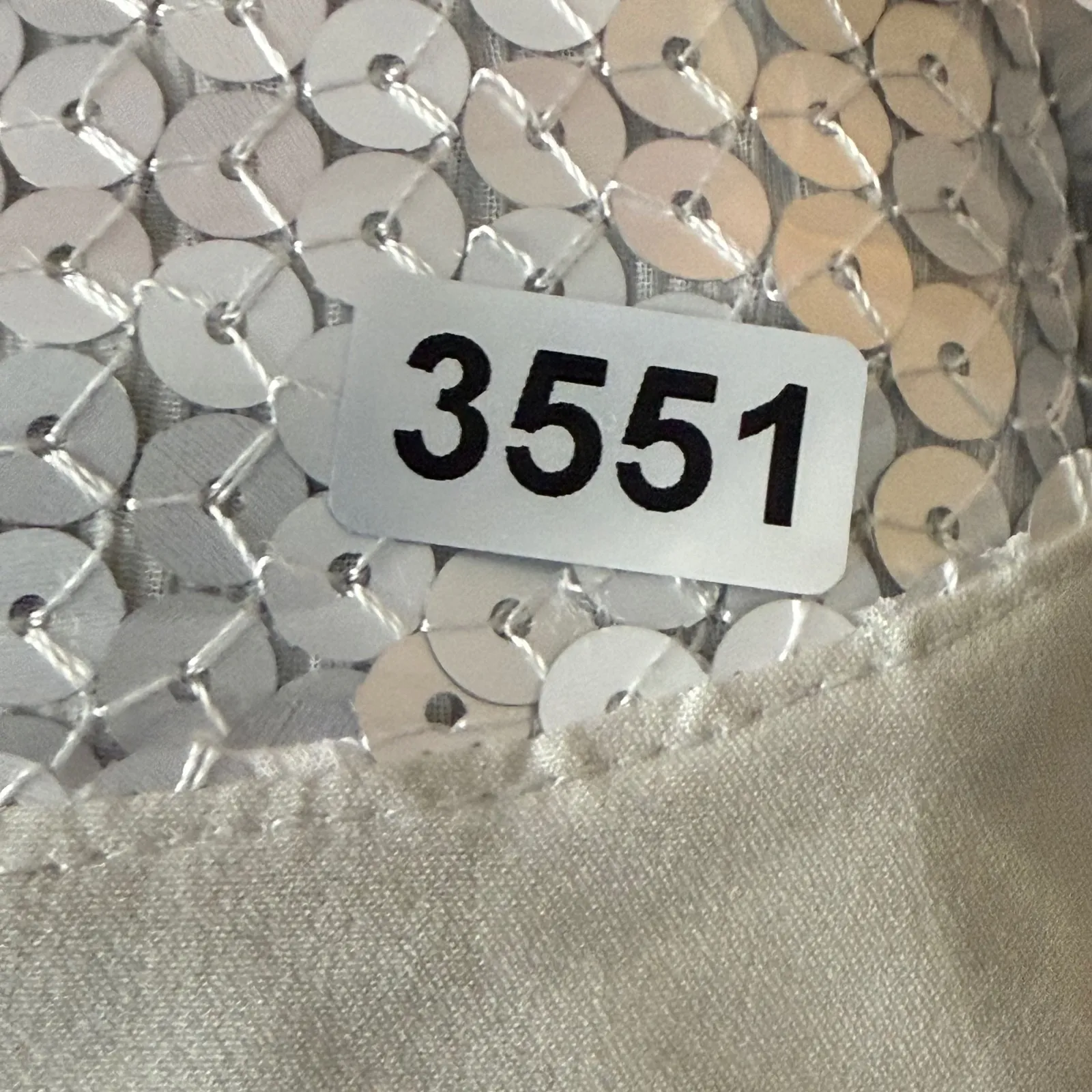 Chaiken Sequin Dress Party Cocktail Sleeveless‎ Silver Mini Dress Size 4 - Image 8