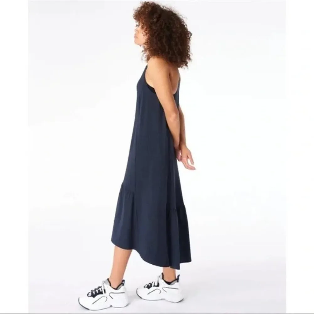 💕SWEATY BETTY💕 Ace Racerback Midi Dress ~ Navy Blue Large L NWT - Image 4