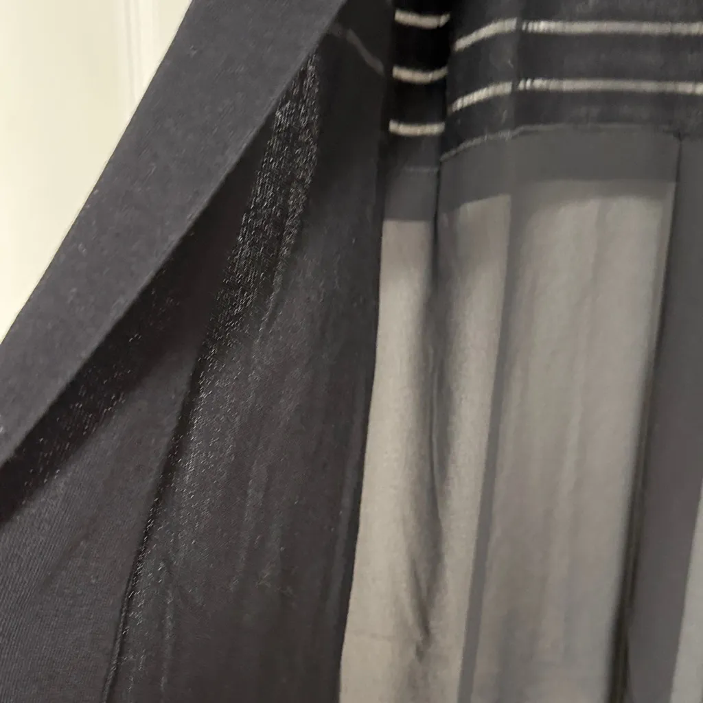 August Silk  Black Cardigan - Image 6