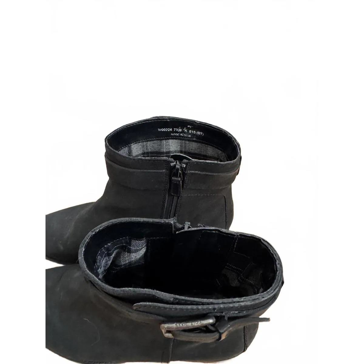 Cole Haan Booties with Buckle on the Side Size 7.5 - Image 2
