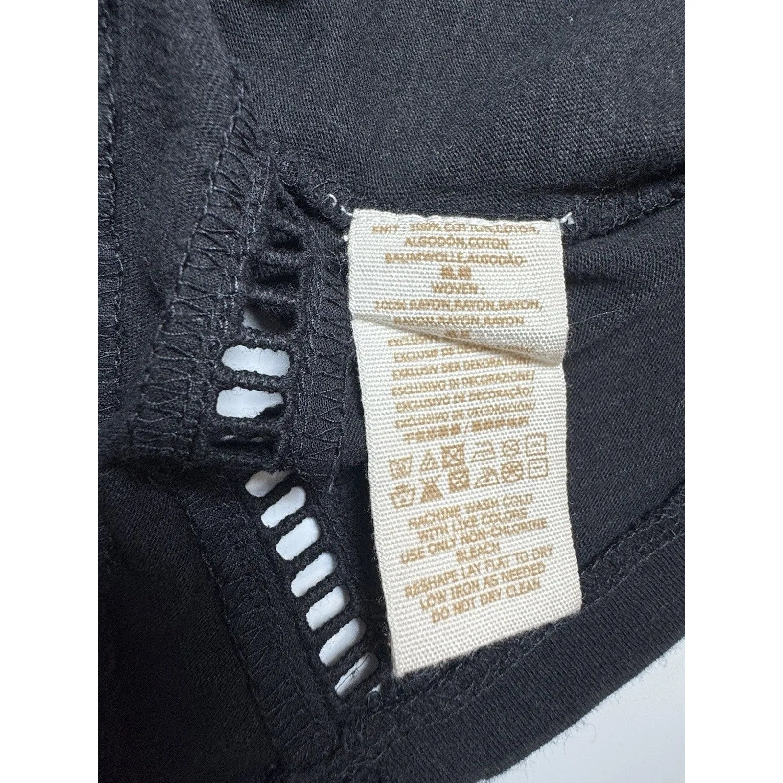 Free People Toosaloosa Slub Dandy Top Black Size S - Image 8