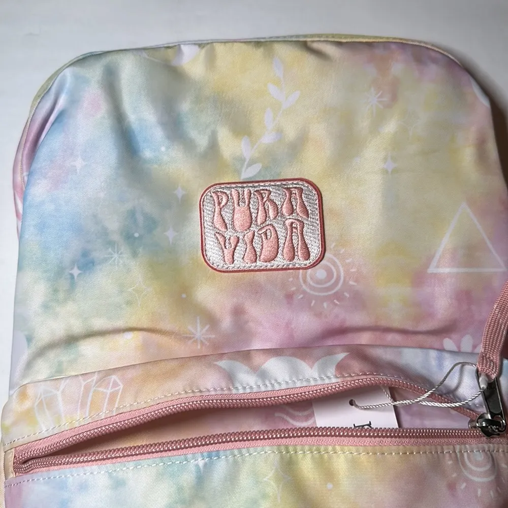 Pura Vida Tie-Dye Doodles Backpack - #103 - Image 9