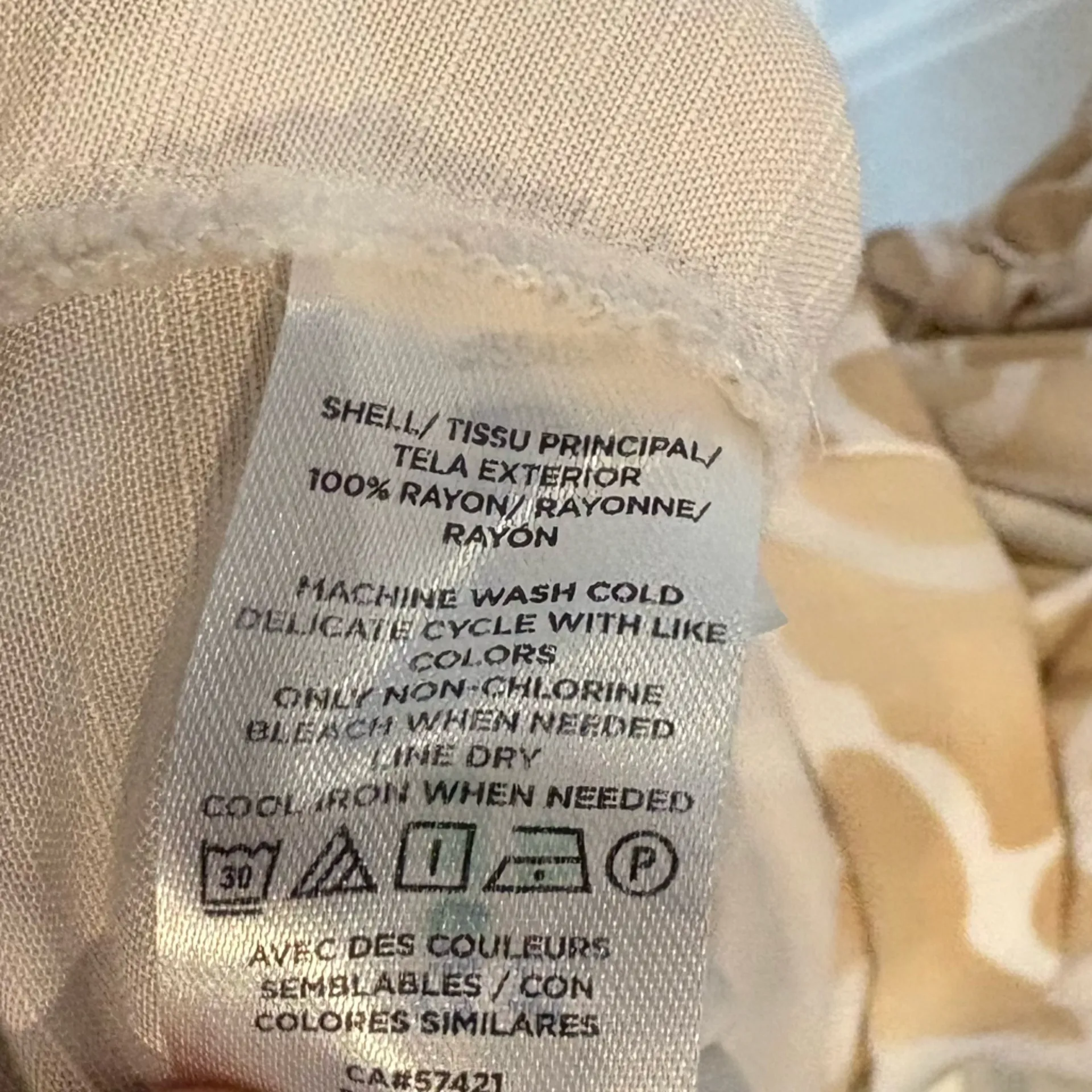 Loft Beach Tan‎ And White Dress Size Small - Image 8