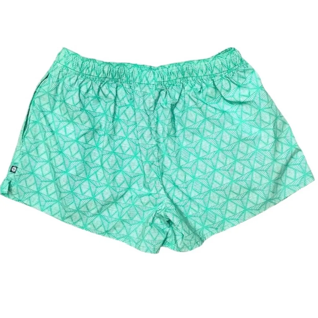 Lauren James Mint Green Printed Drawstring Shorts 3.5” with Pockets Size Medium - Image 5