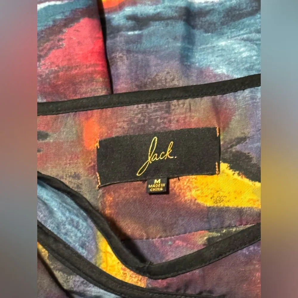 EUC Jack by BB Dakota Multicolor Sweetheart Mini Dress size medium - Image 8