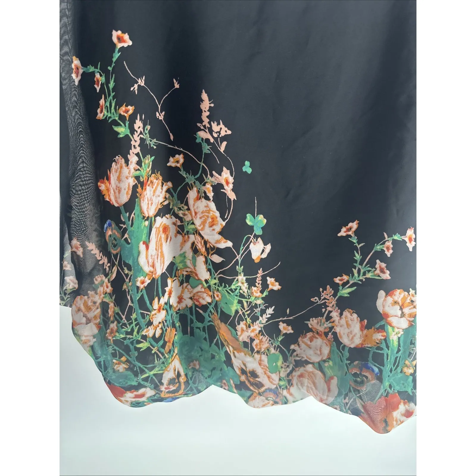 Metaphor Woman Top  S  Floral‎ Black Blouse - Image 4