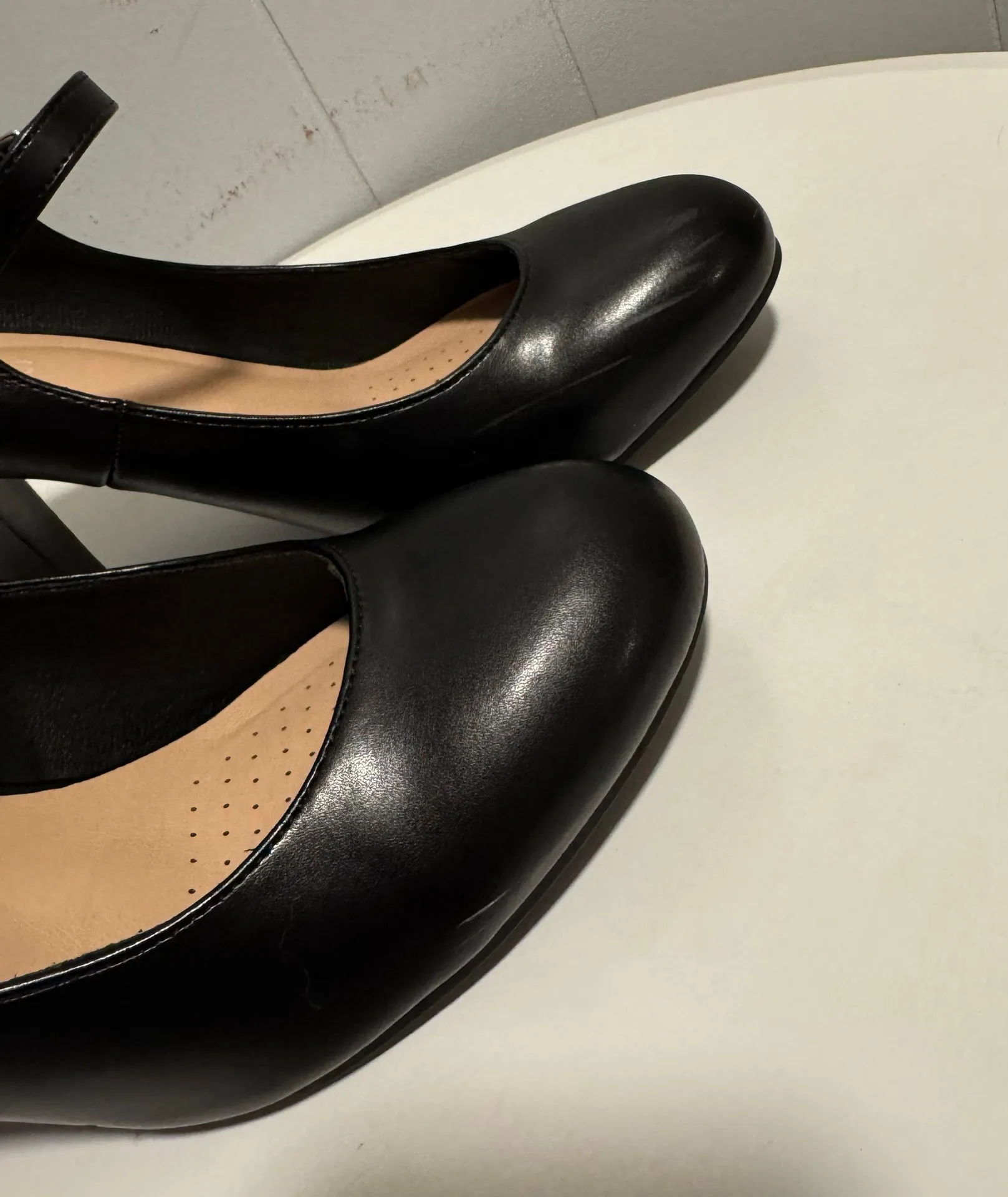 Black Chunky Heels - Image 4