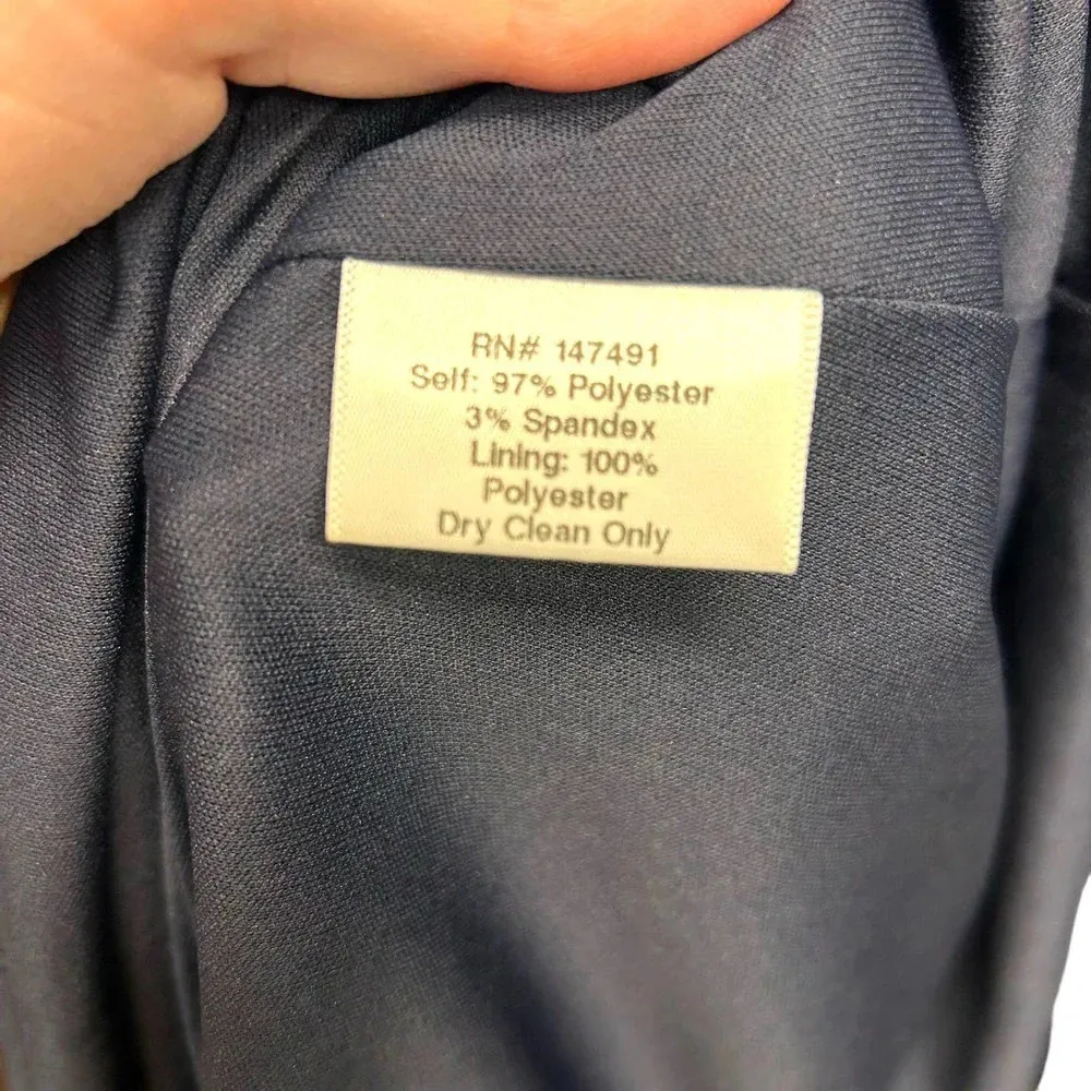 Katie May x BHLDN Madison Maxi Long‎ Dress in Navy Blue Size 6 - Image 12