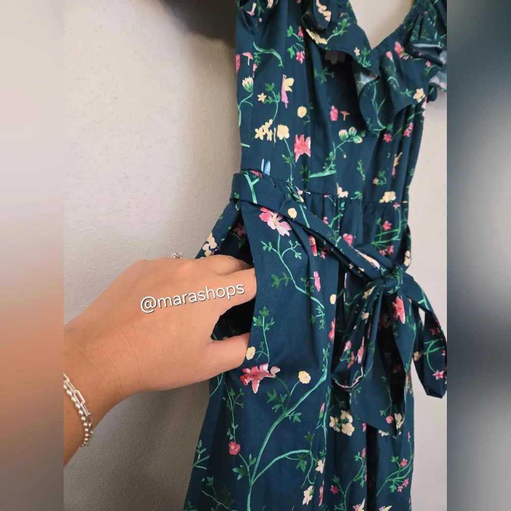 Hill House Ava Dress in Moody Floral - Image 5