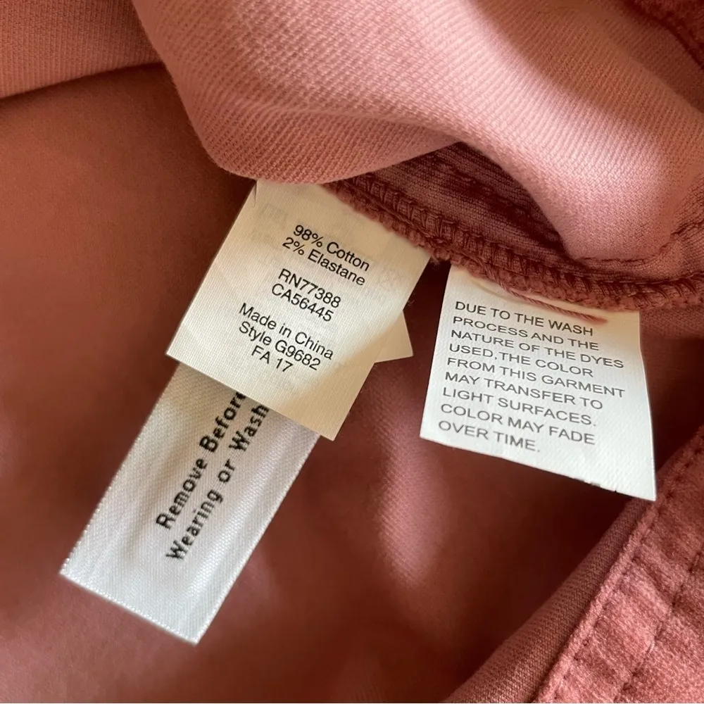 Madewell Pink Velvet Corduroy High Waisted Mini Skirt 6 - Image 8