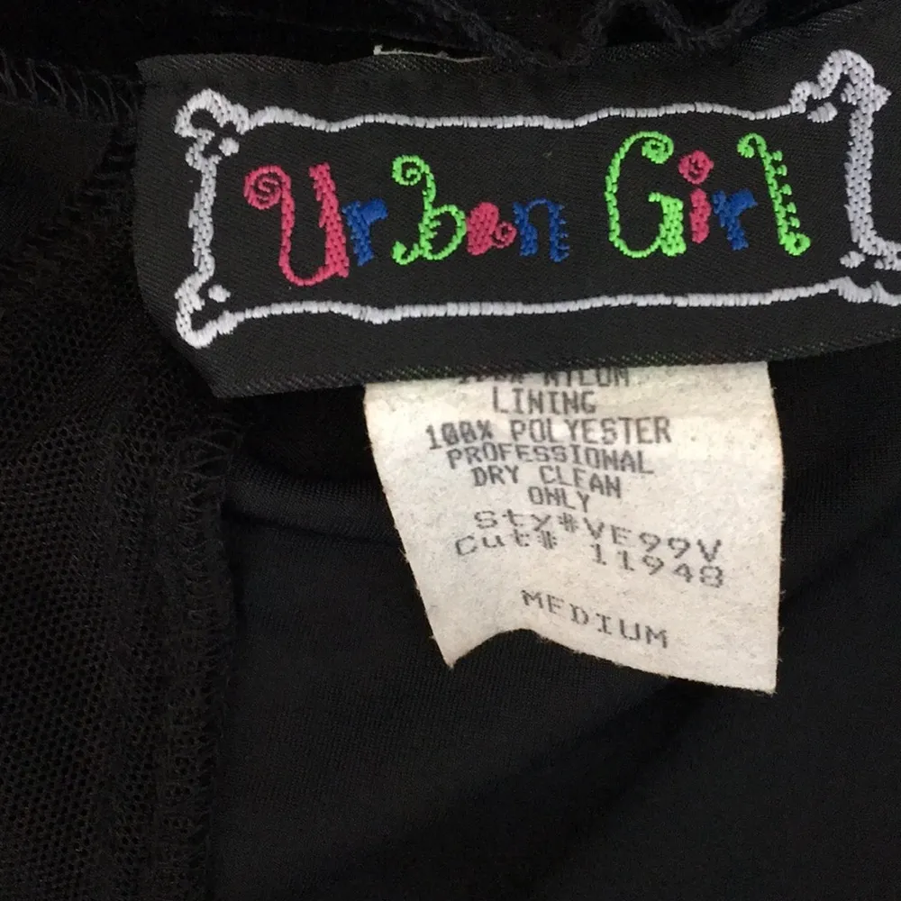 FINAL MARKDOWN Seductive urban girl junior dress medium Black Size undefined - Image 5