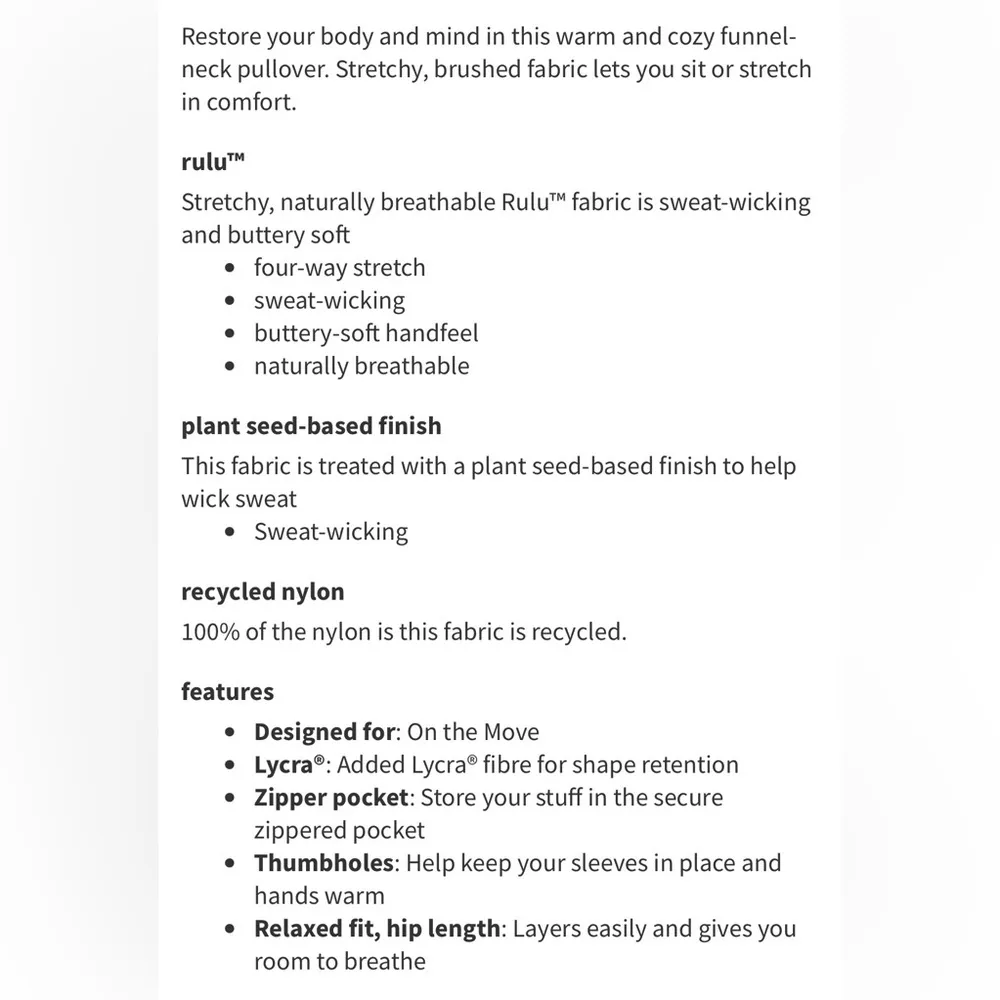 Lululemon Ready to Rulu Pullover Heathered Raceway Grey Sweatshirt Athleisure 8 - Image 13