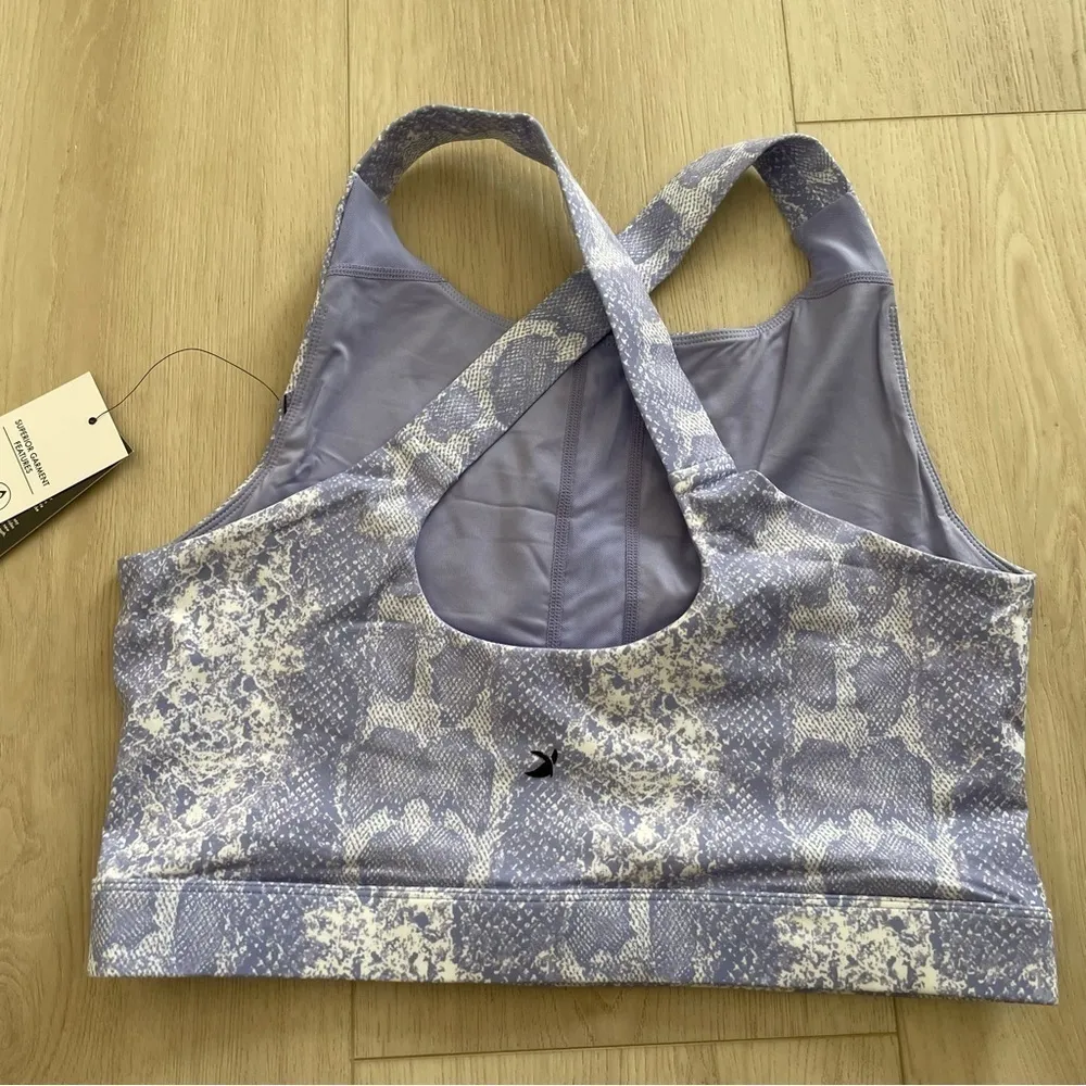 Glyder Full Force Bra Lilac Snake - Image 6