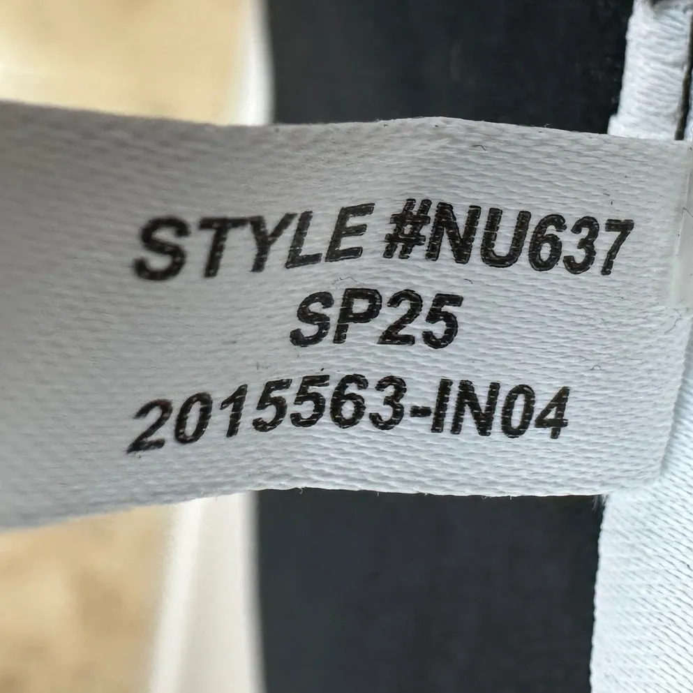 Madewell Smocked Waist Poplin Midi Skirt Cotton A Line Black Pockets XL NWT - Image 11