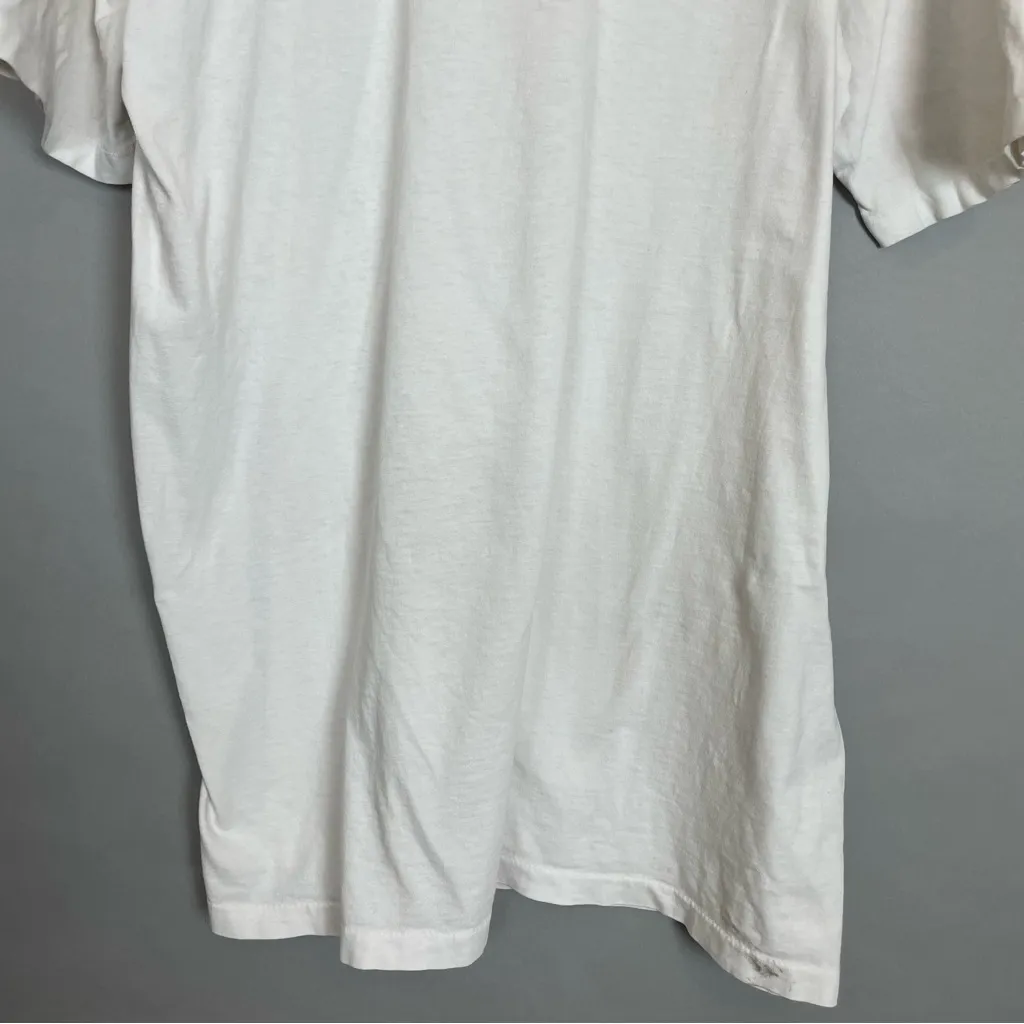 Vintage Oversized Tee Fish Print‎ Watercolor Pastel Short Sleeve T - Image 14