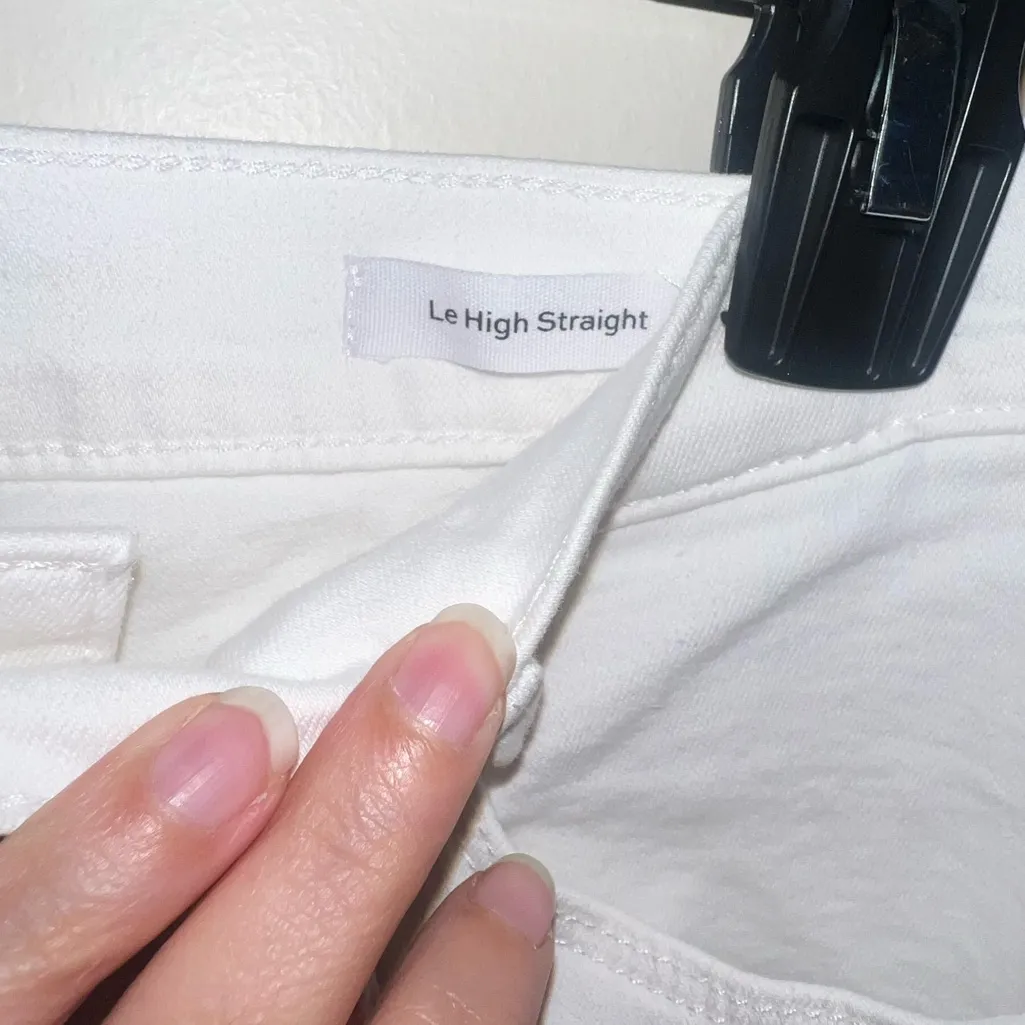 Frame Denim Ivory Jeans - Image 4