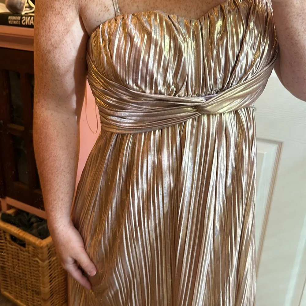 NWT  Pleated Gown - Image 5