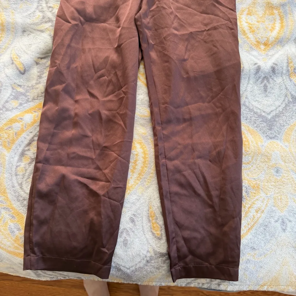 Abercrombie and fitch brown jumpsuit size medium - Image 2
