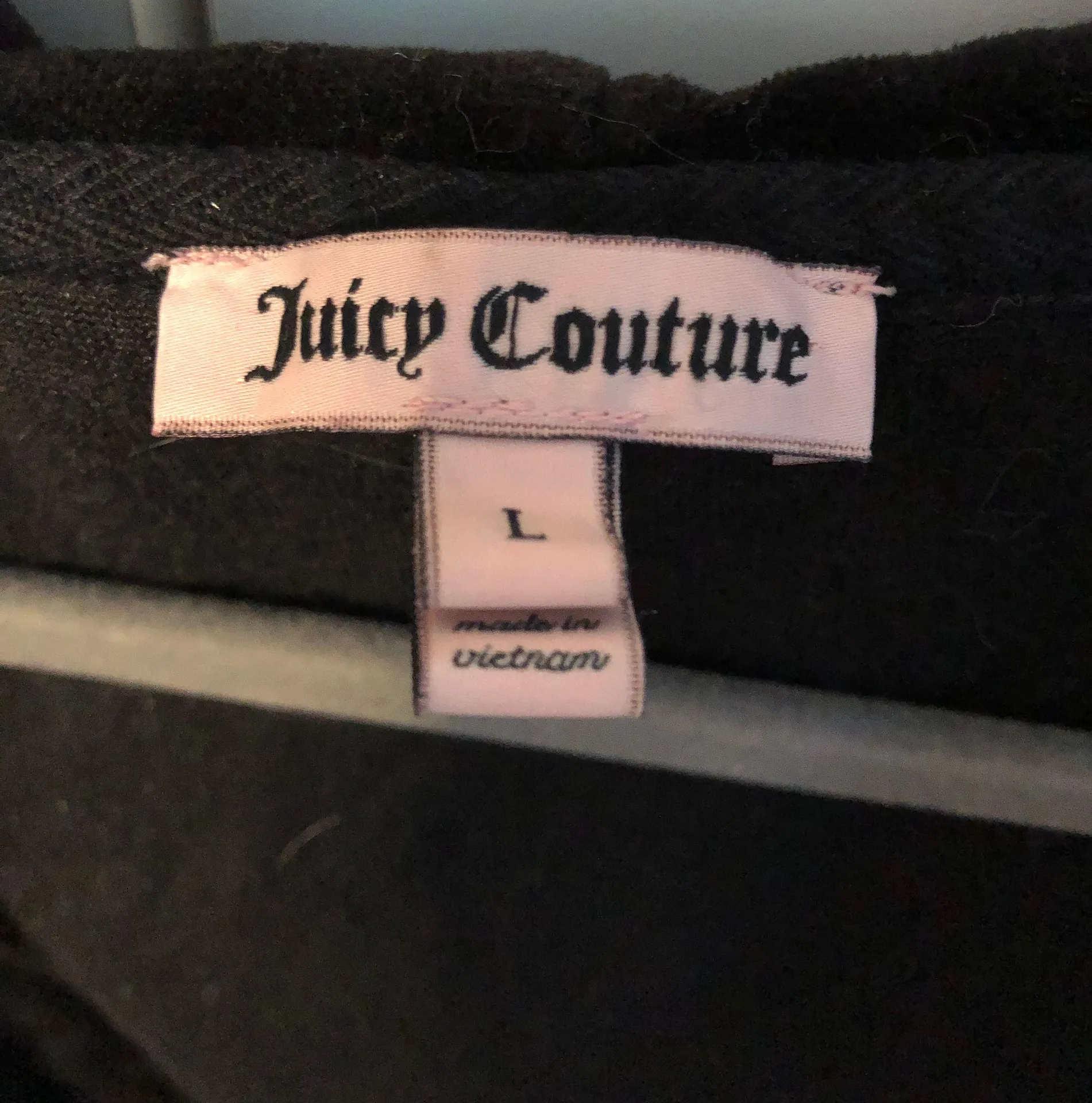Juicy Couture Black Zip Up Hoodie - Image 3
