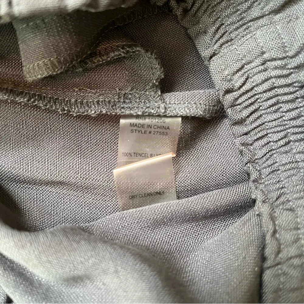 Soft Surrounding Gray Tencil Wide Leg Elastic Waist Pull On Pants Style #27553 - Image 13