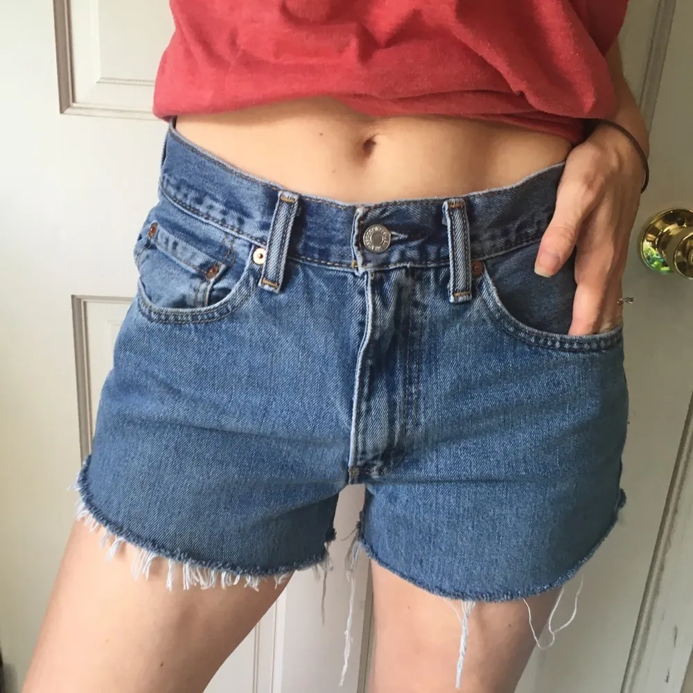 Vintage Levi’s Cut Off Shorts Levi Cut Offs - Image 3