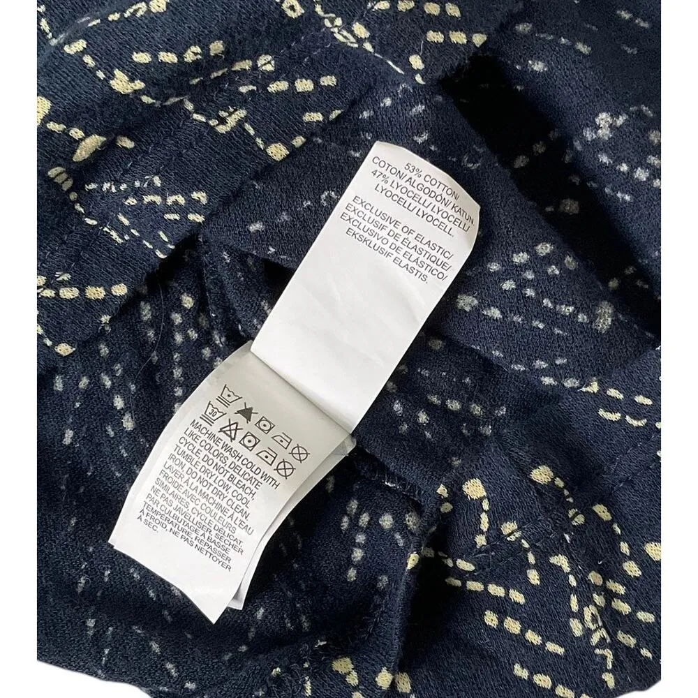 Lucky Brand Blue Dotted Shirt Women Top Size Large | 14-25 - Image 5