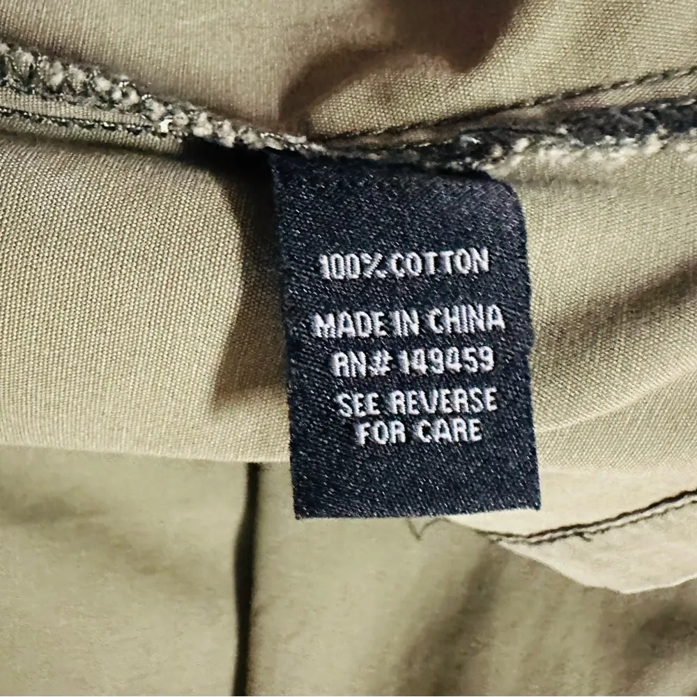 Ashley Mason Army Olive Green Utility Women's Jacket - Image 3